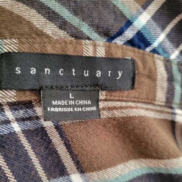 Sanctuary Plaid Shirt - Picture 11 of 11